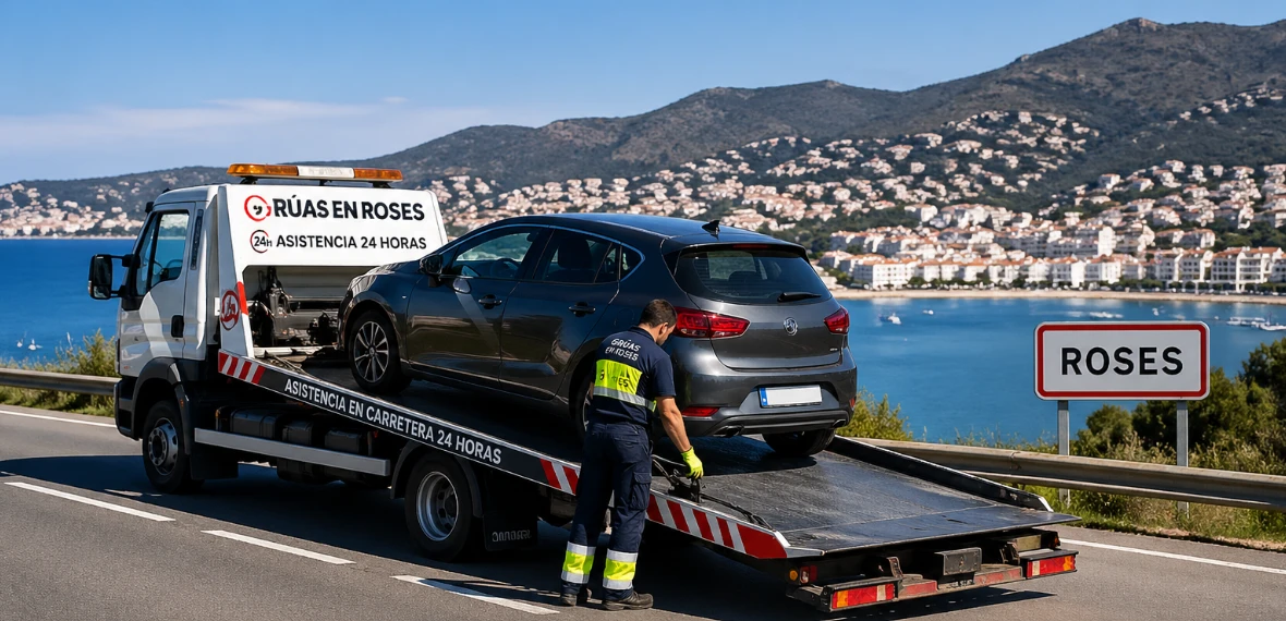 Servicio de grúa en carretera
